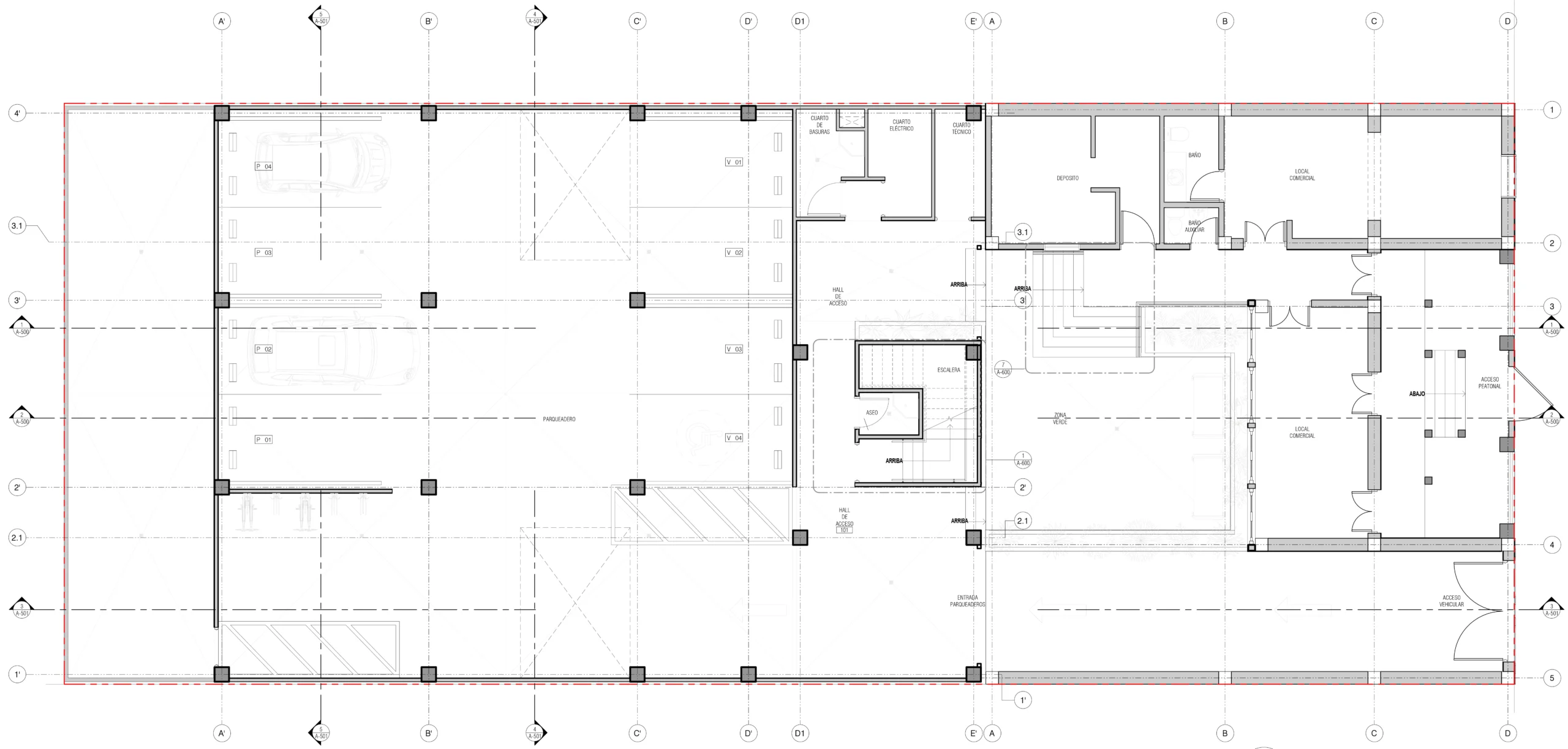 planos de vivienda multifamiliar