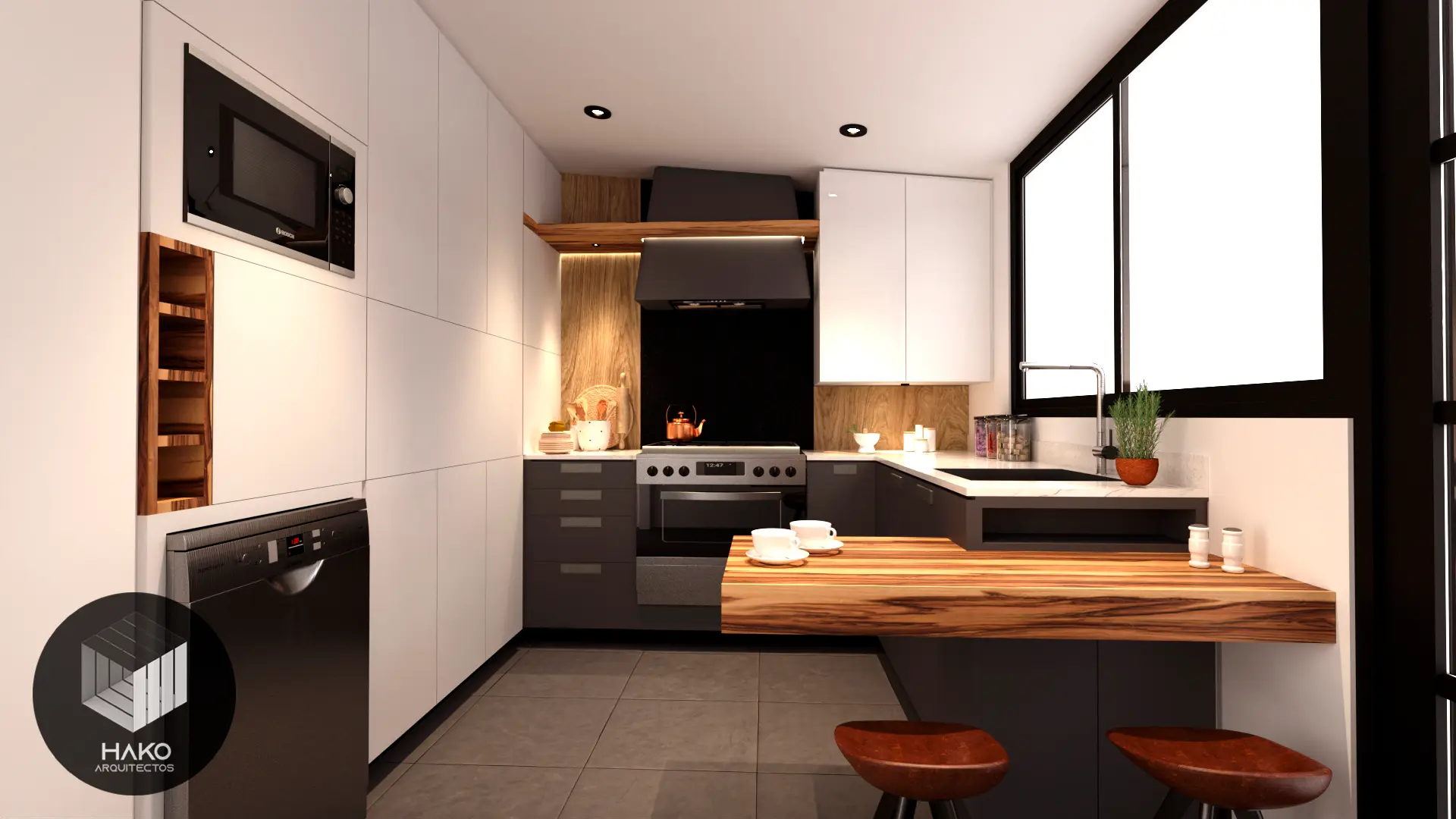 Remodelación de cocina moderna con diseño interior funcional y materiales de alta calidad - Bogotá