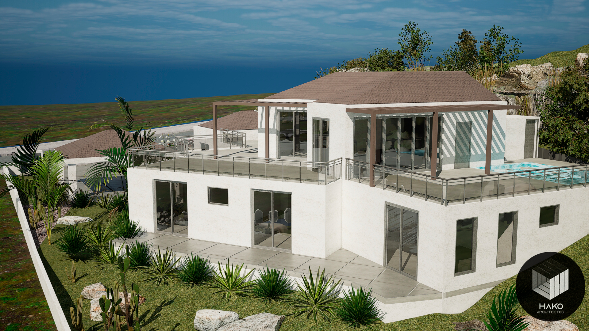 Diseño de casa de descanso- curacao