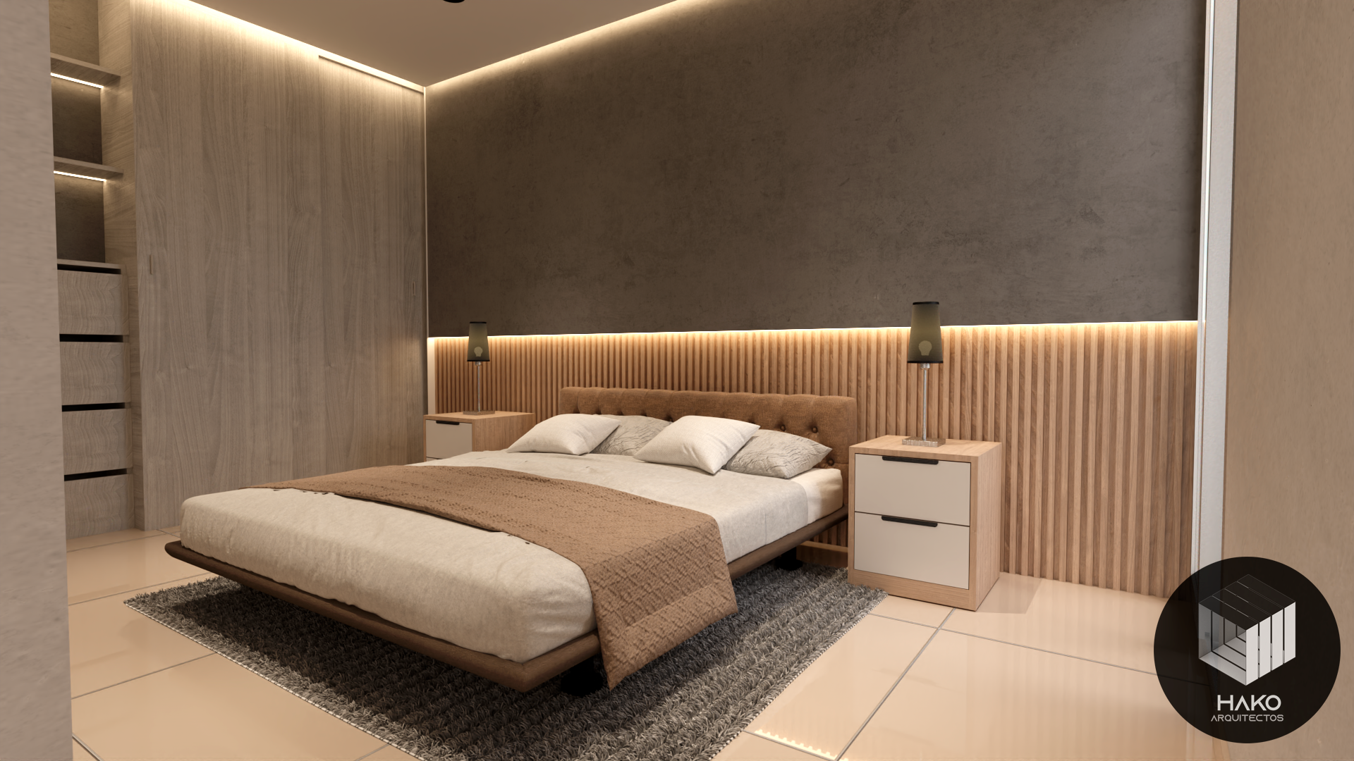 Diseño de habitación en apartamento pequeño optimizado - Villavicencio