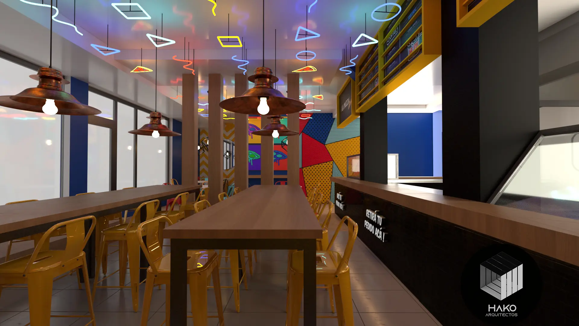 Restaurante / pop art